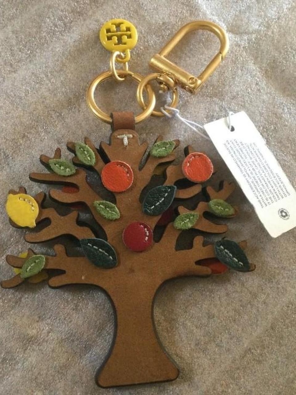 Tory Burch Origami Tree Keychain - Picture 4 of 5